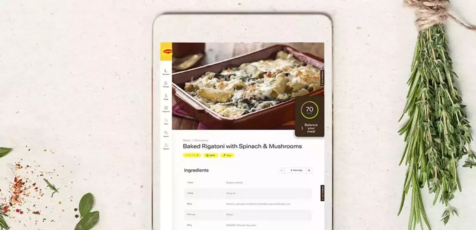 Memandu melalui Resep Bergizi